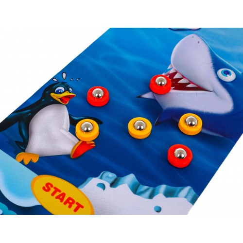 Gra zręcznościowa dla dzieci "Curling z Pingwinami"