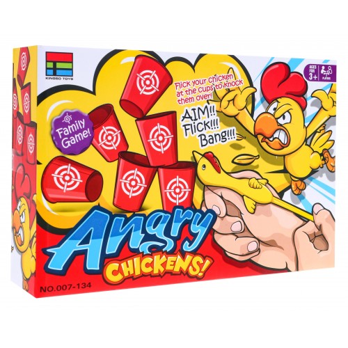 Stołowa gra zręcznościowa dla dzieci "Wściekły Kurczak"