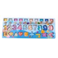 Wooden set of games for learning