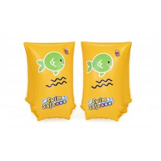 Dmuchane Rękawki do pływania Żółte L 30x15cm BESTWAY