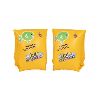 Dmuchane Rękawki do pływania Żółte S 25x15cm BESTWAY