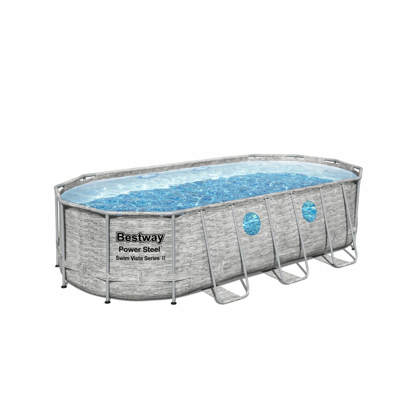 Rack pool 549 cm x 274 cm x 122 cm, Power Steel Swim VISTA s