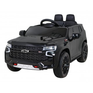 Chevrolet Tahoe Elektryczne Autko dla dzieci Czarny  + Pilot + EVA + Radio MP3 + LED