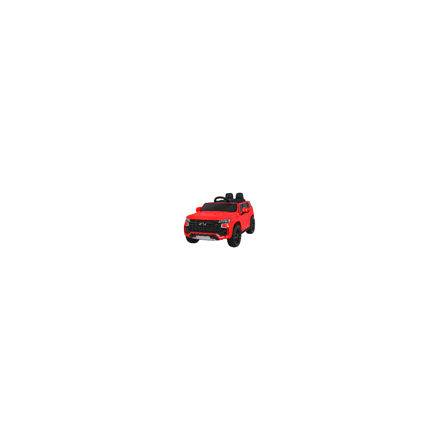 Chevrolet Tahoe Elektryczne Autko dla dzieci Czerwony + Pilot + EVA + Radio MP3 + LED