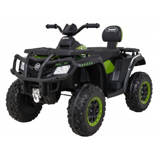 Quad XT-Speed dla dzieci Zielony + Napęd 4x4 + EVA + Wolny Start + Radio MP3 + LED