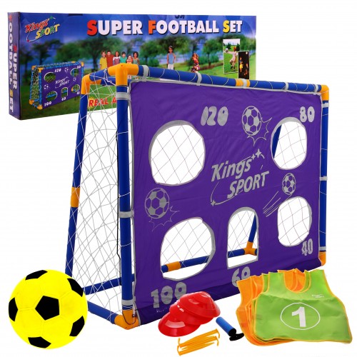 Football set, goal + accessories