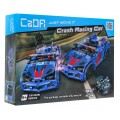 Klocki techniczne CaDA 585 el. Zdalnie sterowany Crush Racing Car dla dzieci 6+ Auto z katapultą