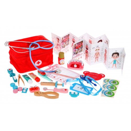 Wooden Dentist Doctor Kit