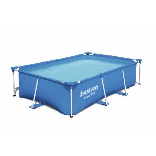Basen Stelażowy Deluxe Jr Steel Pro BESTWAY do Ogrodu 259x170x61cm