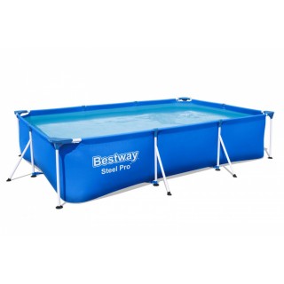 Basen Stelażowy Steel Pro BESTWAY Prostokątny 300x201x66cm