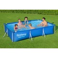 Rectangular rack pool 300 x 201 x 66 cm
