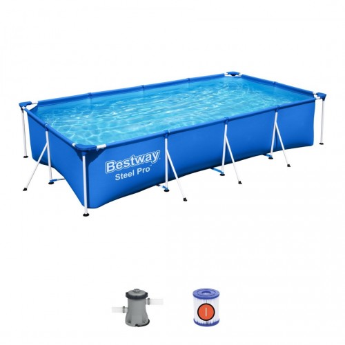 Pool Rack 400x211x81cm Family 3 in 1 BESTWAY