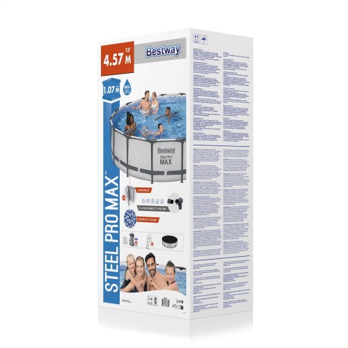 Swimming pool 15 Ft Steel Pro Max BESTWAY