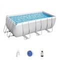 Pool Rack 412 cm x 201 cm x 122 cm POWER STEEL BESTWAY