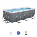 Pool Rack 412 cm x 201 cm x 122 cm POWER STEEL BESTWAY