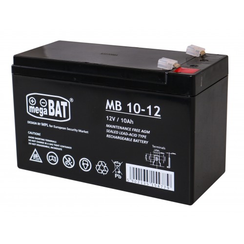 Vehicle parts battery 12V 10AH