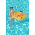 Dmuchane Siedzisko do pływania dla niemowląt 1-2 lat BESTWAY Kwadrat 76x76cm + Pielucha