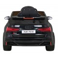 Audi RS 6 Elektryczny Samochodzik dla dzieci Czarny + Pilot + Koła EVA + Wolny Start + Audio LED