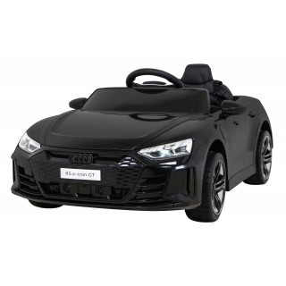 Audi RS E-Tron GT na akumulator Czarny + Pilot + Napęd 4x4 + Radio MP3 + LED + EVA