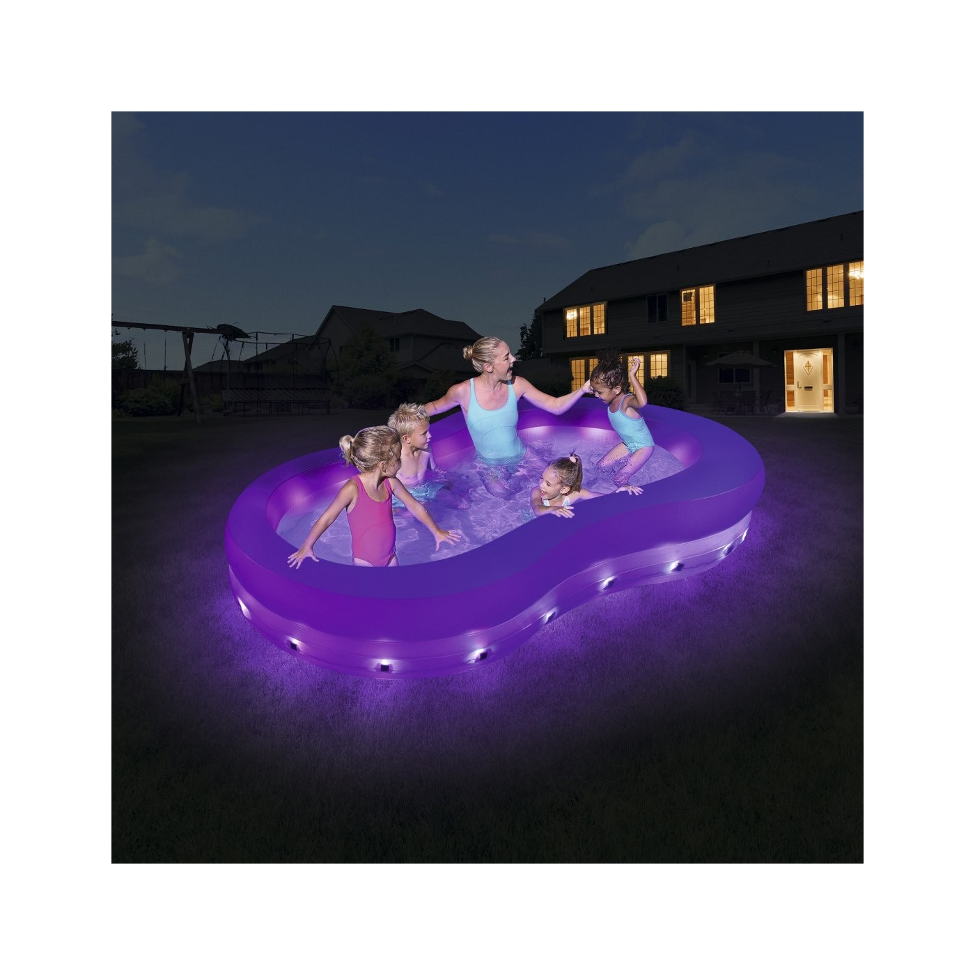 Pool Lighting 280x157x46cm Color Wave BESTWAY