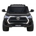 Toyota Hilux na akumulator dla dzieci Czarny Pickup + Napęd 4x4 + Pilot