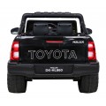 Toyota Hilux na akumulator dla dzieci Czarny Pickup + Napęd 4x4 + Pilot