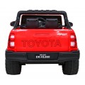 Toyota Hilux na akumulator dla dzieci Czerwony Pickup + Napęd 4x4 + Pilot