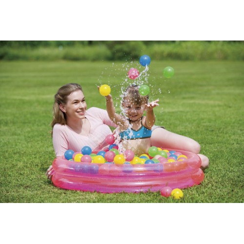 Pool With Balls BESTWAY Pink