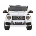 Mercedes AMG G63 dla dzieci Biały + Pilot