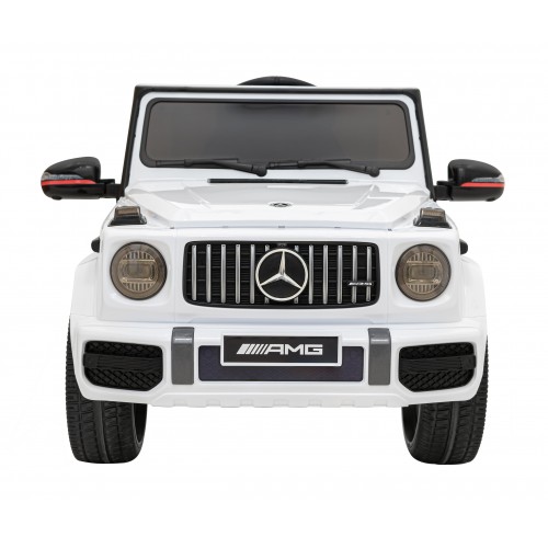 Mercedes AMG G63 dla dzieci Biały + Pilot