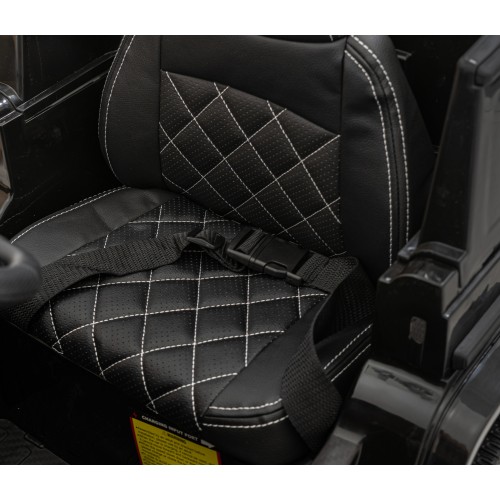 Mercedes AMG G63 dla dzieci Czarny + Pilot + MP3 LED + Wolny Start + EVA + Pasy