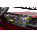 Autko terenowe Geoland Power dla 2 dzieci Czerwony + Pilot + Silniki 2x200W + Bagażnik + Radio MP3 + LED