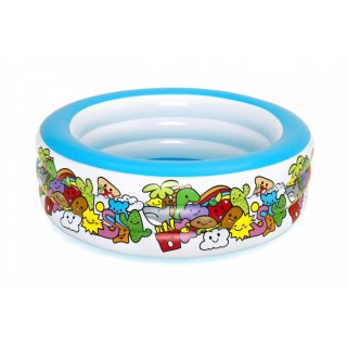 Dmuchany Basen dla dzieci 6+ Character Play BESTWAY 3 pierścienie