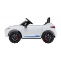 Mercedes Benz AMG EQA dla dzieci Biały + Pilot + 5-punktowe pasy + EVA + Wyświetlacz MP3 + LED