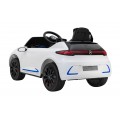 Mercedes Benz AMG EQA dla dzieci Biały + Pilot + 5-punktowe pasy + EVA + Wyświetlacz MP3 + LED