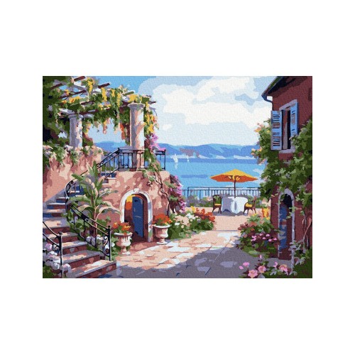 Painting by numbers 40x50 Tuscan Terrace