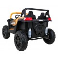 Buggy ATV Strong Racing dla 2 dzieci Złoty + Silnik bezszczotkowy + Pompowane koła + Audio LED