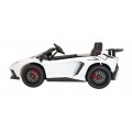 Auto Lamborghini Aventador SV na akumulator dla 2 dzieci Biały