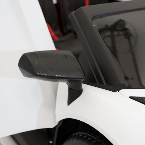 Auto Lamborghini Aventador SV na akumulator dla 2 dzieci Biały