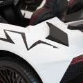 Auto Lamborghini Aventador SV na akumulator dla 2 dzieci Biały