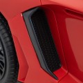 Auto Lamborghini Aventador SV na akumulator dla 2 dzieci Czerwony + Pilot 2,4 GHz + Pianka EVA + Audio LED