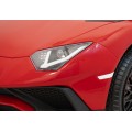 Auto Lamborghini Aventador SV na akumulator dla 2 dzieci Czerwony + Pilot 2,4 GHz + Pianka EVA + Audio LED