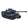 Zdalnie sterowane 2 czołgi T-34 vs Tiger dla dzieci 3+ Strzelające modele 1:28 + Wielka Bitwa Czołgów + Dźwięki Światła