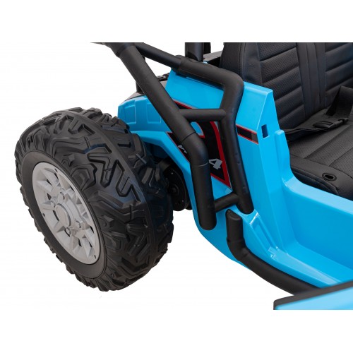 Auto Buggy Racing 5 na akumulator dla dzieci Niebieski + Silniki 2x200W + Pilot + Audio LED + Wolny Start