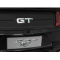 Autko Ford Mustang GT na akumulator dla dzieci Czarny + Regulacja siedzenia + Audio LED + EVA + Wolny Start