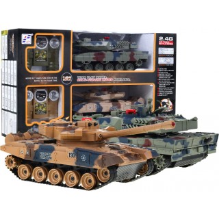 Bitwa Wojna Czołgów z Dymem R/C 2.4G