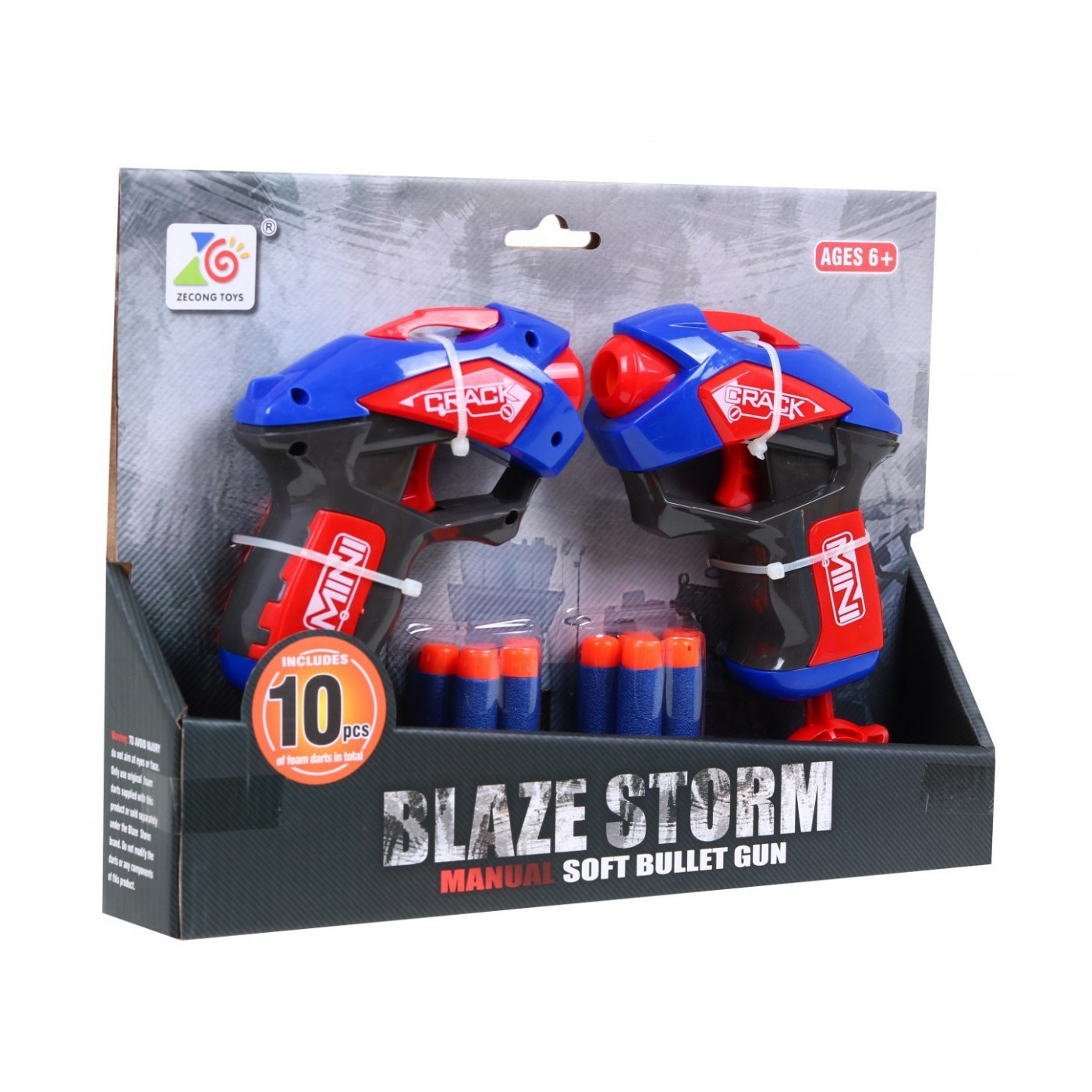 Blaze Storm 2 Podręczne Pistolety Niebieskie