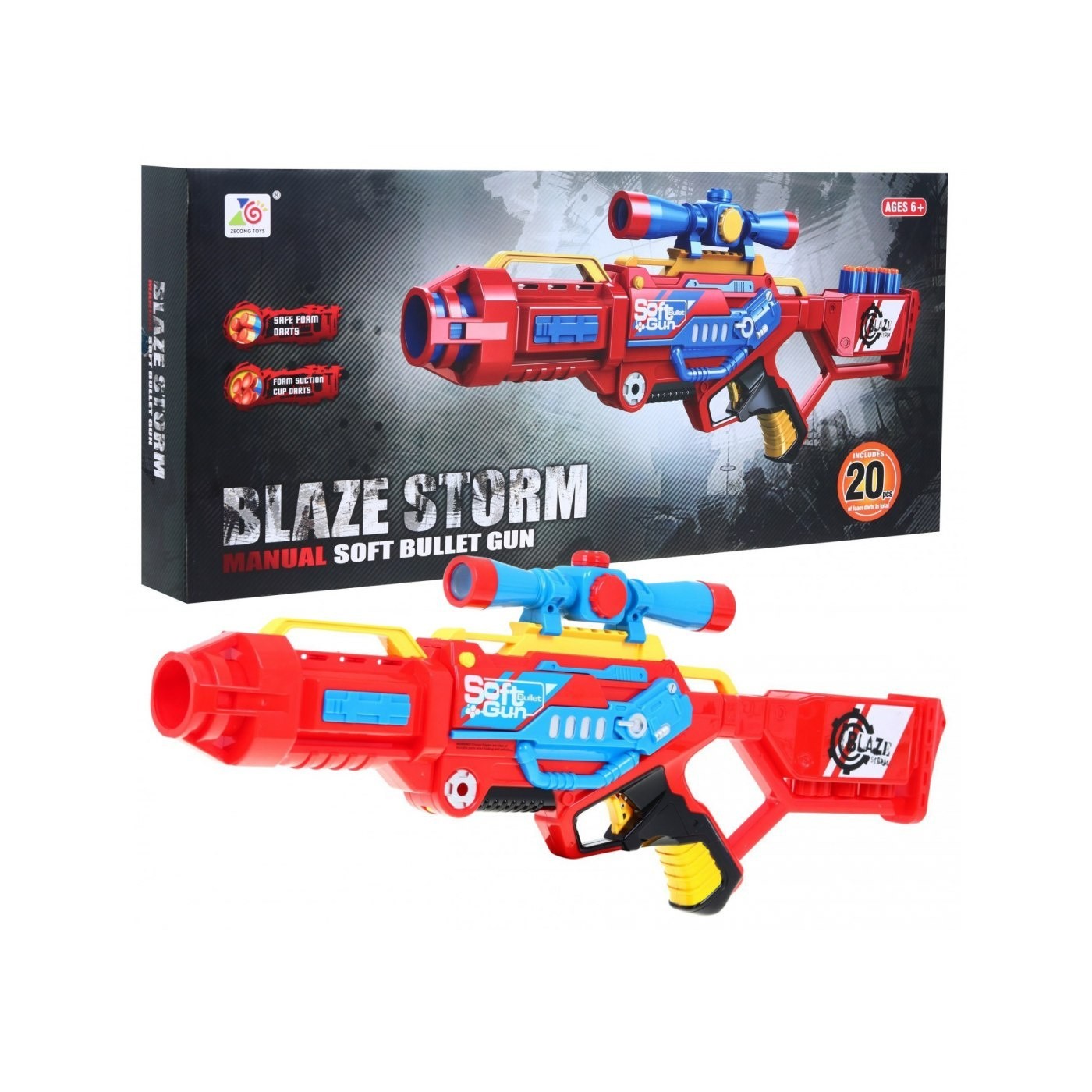 Blaze Storm Rifle Red
