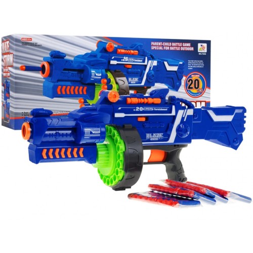Blaze Storm Machine Gun Blue