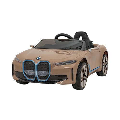 Autko BMW i4 na akumulator dla dzieci Złoty